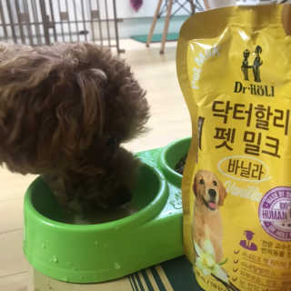 닥터할리펫밀크 8종 — 5점을 준 리뷰어가 2019년 4월 올린 사용 사진