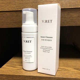 V.RET 브이렛 여성청결제 — 5점을 준 리뷰어가 2018년 7월 올린 사용 사진