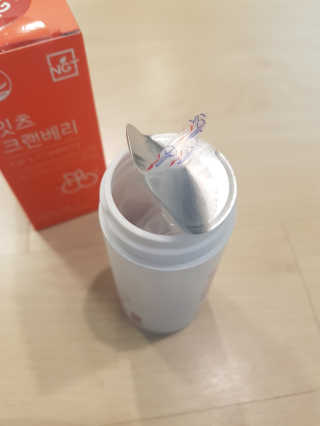 네츄럴굿띵스 잇츠 크랜베리 1병 30일분 — 5점을 준 리뷰어가 2019년 10월 올린 사용 사진
