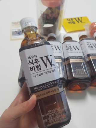 태양의 식후비법 W차 스페셜세트 — 5점을 준 리뷰어가 2019년 6월 올린 사용 사진