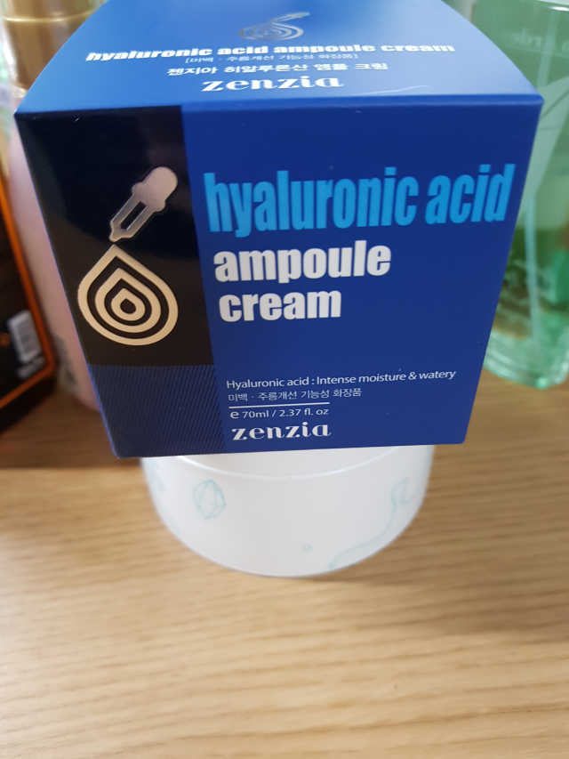 젠지아 히아루론산 앰플 크림 70ml 리뷰 사진