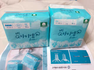 보타메디 마이아이엠 생리대 — 4.83점을 준 리뷰어가 2019년 2월 올린 사용 사진