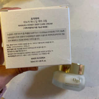오지아이 마누카 허니 딥 케어 크림 50ml — 5점을 준 리뷰어가 2020년 1월 올린 사용 사진