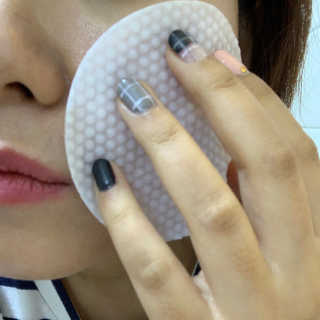 미플레이 진짜 클렌징 워터 패드 — 4점을 준 리뷰어가 2018년 11월 올린 사용 사진