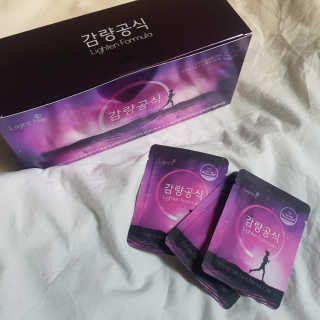 [감량공식] 다이어트 건강기능식품 신규 캠페인 — 5점을 준 리뷰어가 2020년 3월 올린 사용 사진