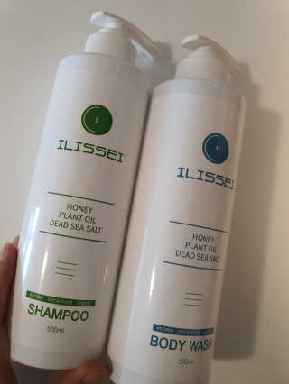 일리세이 허니 샴푸 500ml + 허니 바디워시 500ml 세트 — 5점을 준 리뷰어가 2020년 4월 올린 사용 사진