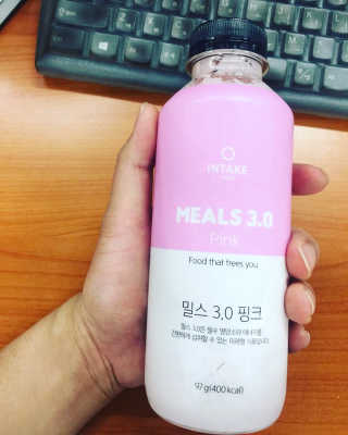 인테이크 밀스 3.0 Trial Kit(보틀형 5종) — 3.5점을 준 리뷰어가 2017년 4월 올린 사용 사진
