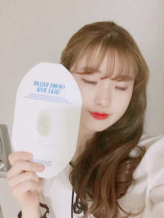 23years old 코쿤 윌로우 실키 마스크 — 4.5점을 준 리뷰어가 2018년 4월 올린 사용 사진