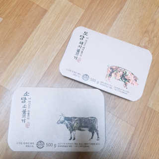 미티스트 더 맛있는 소담 소불고기 + 도담 돼지 불고기 — 4점을 준 리뷰어가 2019년 2월 올린 사용 사진