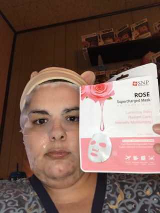 SNP Supercharged Mask_Rose Centifoli Flower — 5점을 준 리뷰어가 2019년 1월 올린 사용 사진