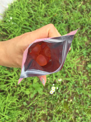 락토조이 구미젤리 복숭아맛 — 5점을 준 리뷰어가 2019년 8월 올린 사용 사진