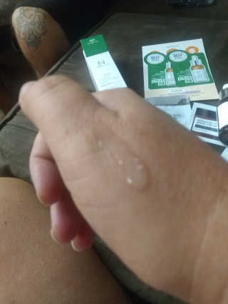 앰플엔 AMPLEN VC SHOT AMPOULE — 5점을 준 리뷰어가 2019년 8월 올린 사용 사진