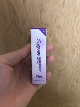 터치인솔 프리티필터 쉬폰 벨벳 립틴트 — 5점을 준 리뷰어가 2018년 10월 올린 사용 사진