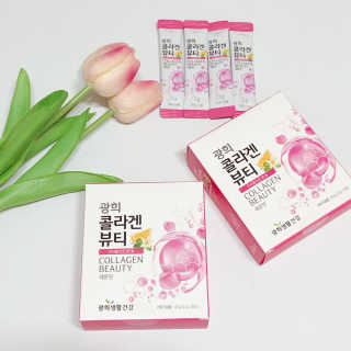 광희생활건강 광희 콜라겐뷰티 — 5점을 준 리뷰어가 2019년 12월 올린 사용 사진