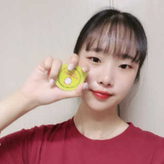 하프 문 아이즈 [하프문아이즈] 핑크 프루티X호지니 마스크팩 세트 — 5점을 준 리뷰어가 2019년 10월 올린 사용 사진