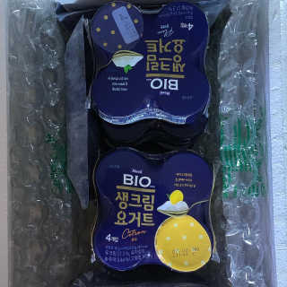 [매일 바이오] 생크림요거트 플레인 12개 + 유자 12개 — 5점을 준 리뷰어가 2019년 6월 올린 사용 사진