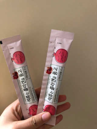 광희생활건강 석류는 콜라겐을 품고 — 5점을 준 리뷰어가 2020년 1월 올린 사용 사진