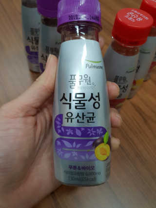 풀무원 식물성유산균 레드앤오메가 + 푸룬앤바이오 — 5점을 준 리뷰어가 2018년 11월 올린 사용 사진