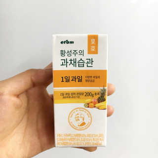 이롬 황성주의 과채습관 1일 야채 과일 주스 랜덤 세트 — 5점을 준 리뷰어가 2018년 7월 올린 사용 사진