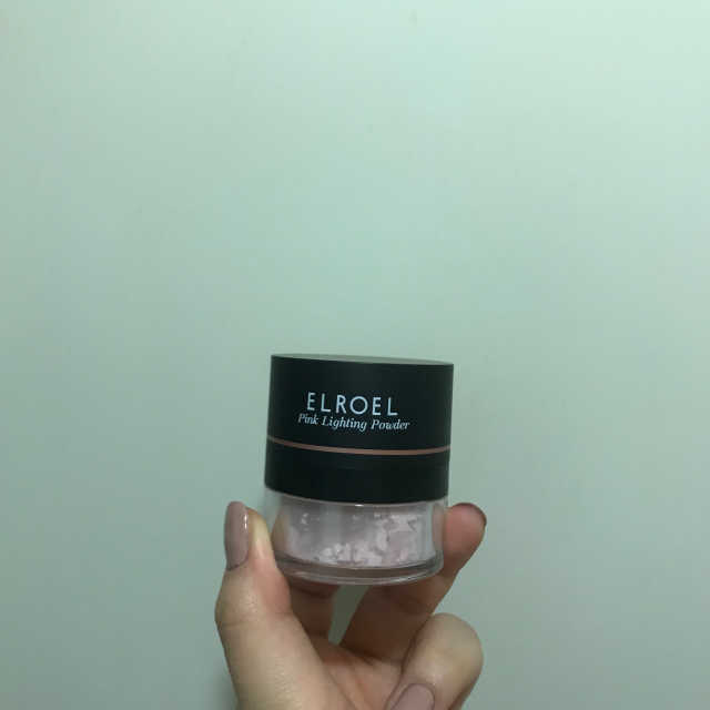 핑크 라이팅 파우더, 노세범 픽싱 파우더 리뷰 사진