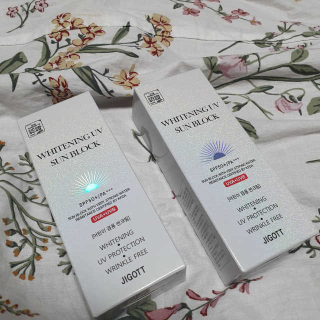 지고트 화이트닝 유브이 썬블럭 크림 70ml,1+1 리뷰 사진