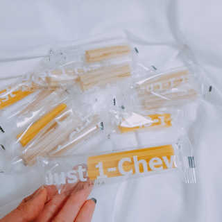 [펫토리아] 한입뚝딱 혼합 덴탈츄 Just 1-Chew — 5점을 준 리뷰어가 2020년 2월 올린 사용 사진