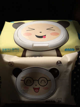 달곰이 물티슈 — 5점을 준 리뷰어가 2017년 4월 올린 사용 사진