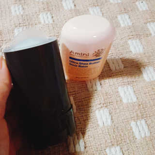 아미니 울트라 시어 버터 스틱 밤 — 5점을 준 리뷰어가 2019년 1월 올린 사용 사진