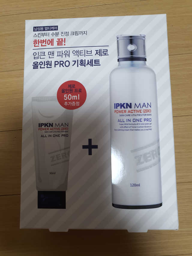 입큰맨 파워 액티브제로 올인원 프로 리뷰 사진
