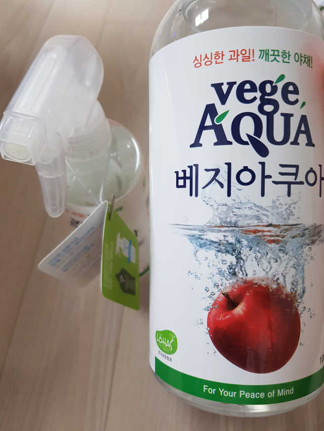 베지아쿠아 475ml + 리필 1000ml 1Set 리뷰 사진