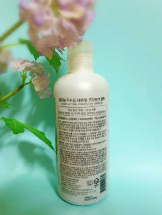셀리본 하수오 내츄럴 프리벤션 탈모관리 샴푸 300ml — 5점을 준 리뷰어가 2019년 11월 올린 사용 사진