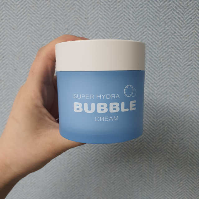 프리티스킨 슈퍼 하이드라 버블 크림 리뷰 사진