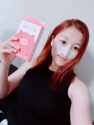 오리지널 미팩토리 3단 돼지코팩 5매입 X 2 — 5점을 준 리뷰어가 2018년 7월 올린 사용 사진