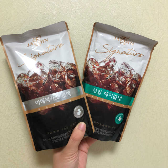 쟈뎅 시그니처 블랙, 헤이즐넛 230ml 리뷰 사진