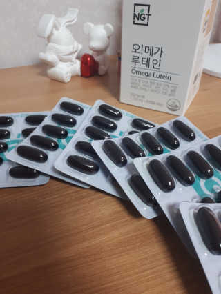 네츄럴굿띵스 오!메가루테인 60일분 — 4.33점을 준 리뷰어가 2018년 5월 올린 사용 사진