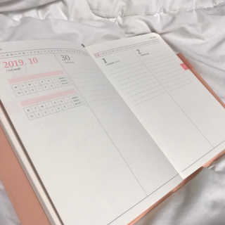 리훈 [날짜형7~12월]2019이야기다이어리 데일리 볼펜셋트 — 5점을 준 리뷰어가 2019년 5월 올린 사용 사진