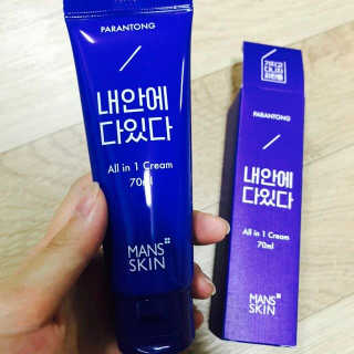 맨즈스킨 파란통 내안에다있다 — 5점을 준 리뷰어가 2017년 9월 올린 사용 사진