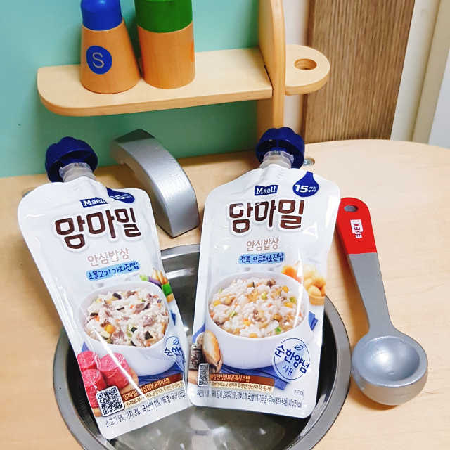 [매일유업] 맘마밀 안심밥상 6개입 리뷰 사진