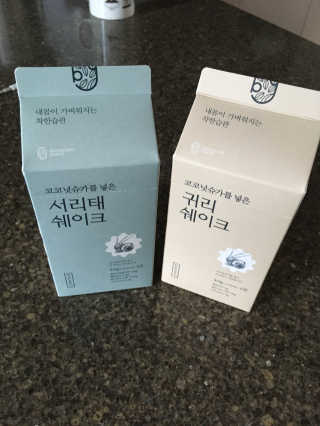 착한습관 귀리쉐이크와 서리태쉐이크 — 5점을 준 리뷰어가 2018년 8월 올린 사용 사진