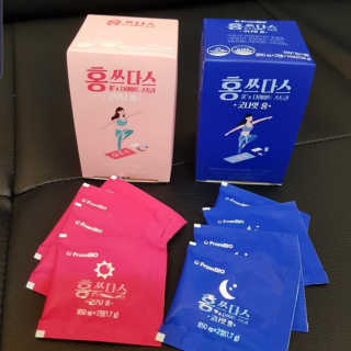 프롬바이오 홍쓰다스 아침,저녁 맞춤형 다이어트식품 14포+14포 — 4점을 준 리뷰어가 2019년 8월 올린 사용 사진
