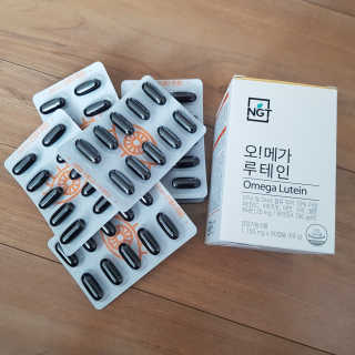 네츄럴굿띵스 오!메가루테인 60일분 — 4.5점을 준 리뷰어가 2019년 9월 올린 사용 사진