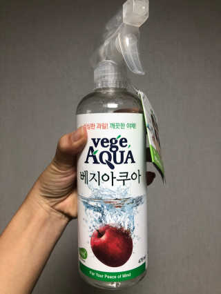 베지아쿠아 475ml + 리필 1000ml 1Set — 2.5점을 준 리뷰어가 2019년 11월 올린 사용 사진