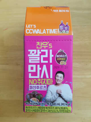 정찬우 꽐라만시 [찬우s]꽐라만시 패션후르츠 — 5점을 준 리뷰어가 2019년 5월 올린 사용 사진