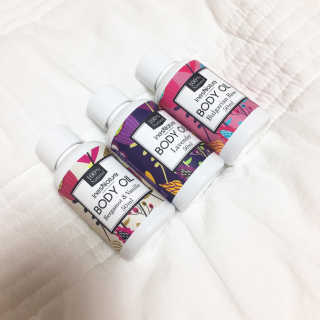 이네스네이쳐 천연 바디오일 미니 3종세트 50ml — 5점을 준 리뷰어가 2018년 6월 올린 사용 사진
