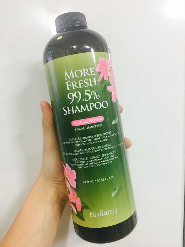 모어 프레쉬 샴푸 리뷰 사진