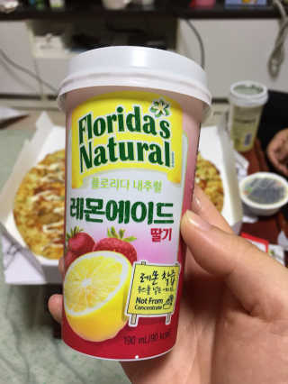플로리다 내추럴 플로리다내추럴 레몬에이드  2종 — 5점을 준 리뷰어가 2018년 7월 올린 사용 사진