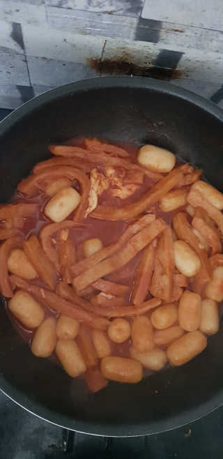 미쓰리떡볶이 just 10 min 패키지 — 5점을 준 리뷰어가 2018년 5월 올린 사용 사진