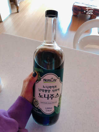 장수농가 남태평양 사모아 노니 원액 1L or 200mlx10팩 중 택 1 — 5점을 준 리뷰어가 2019년 1월 올린 사용 사진