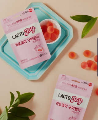 락토조이 구미젤리 복숭아맛 — 5점을 준 리뷰어가 2019년 11월 올린 사용 사진
