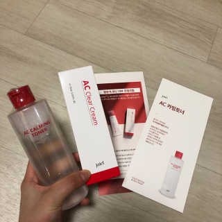 자이엘 AC 카밍토너 + 클리어크림 2종 세트 — 4.5점을 준 리뷰어가 2020년 3월 올린 사용 사진